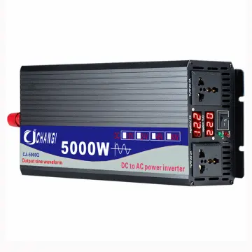 Inverter 12V 220V Pure Sine Wave 8000W 10000W DC 12V 24V 48V to AC 220V  Converter Solar Car Power Inverter Transformer Inversor (Color : 24V  12000W
