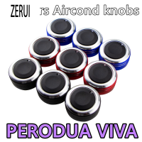 ZR สำหรับ3สี Aircond Knob สำหรับ Perodua Viva (Plug And Play) อลูมิเนียมอัลลอยด์3ชิ้น/เซ็ต