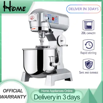 15L Stainless Steel Electric Mixer Blender Egg Beater Cream Whipping  Machine Commercial Food Mixing Machine