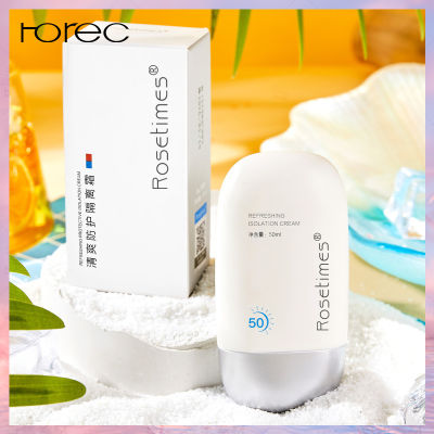 Horec Rosetimes Rose Times ครีมป้องกันความสดชื่น SPF50 + ครีมป้องกันเหงื่อ กันน้ํา