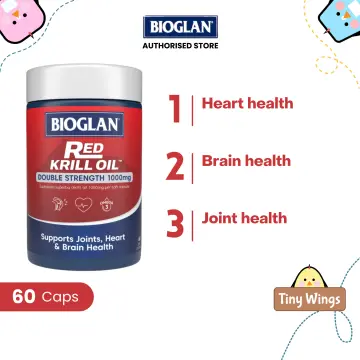 Bioglan red krill outlet oil 1000mg 60 capsules