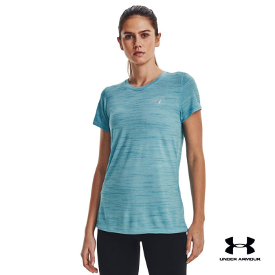 Under Armour UA Womens Tech™ Tiger Short Sleeve อันเดอร์ อาร์เมอร์ เสื้อออกกำลังกายสำหรับเทรนนิ่ง สำหรับผู้หญิง