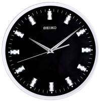 นาฬิกาแขวนผนัง ตัวเรือนทำจากพลาสติก SEIKO รุ่น QXA703S สีน้ำเงิน QXA703W สีดำ QXA703K สีขาว ขนาด 30.5 ซม. หรือ 12 นิ้ว ทรงกลม Quartz 3 เข็ม เครื่องเดินเรียบ