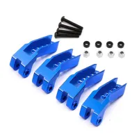 For TRAXXAS TRX-4 82056-4 Adjustable Oil Pressure Code-Set of Shock Absorber Bracket W3 Parts Accessories ,Blue