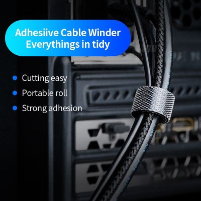 Cuttable Cable Cords Organizer Wire Winder Clip Earphone &amp; Mouse Cord Holder HDMI Cable Line Management Tools USB Charger Cable Line Protector Wire Tie Wrap Cord Organizer Suitable for Computer, ,Home,Office,Cables Line Organize