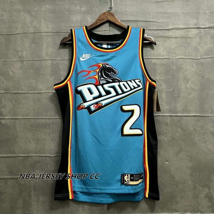 202223 Men's New Original NBA Detroit Pistons 2 Cade Cunningham