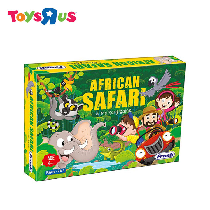 african safari memory game