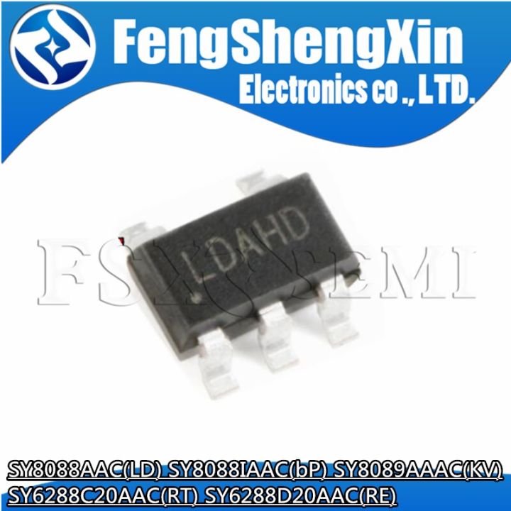 10pcs SY8088AAC LD SY8088IAAC bP SY8089AAAC KV SY6288C20AAC RT SY6288D20AAC RE SOT23-5