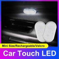 ✵ Mini Car Touch Light 6LED High Bright Auto Interior Reading Lamp LED Car Styling Night Light Ambient Light Rechargeable