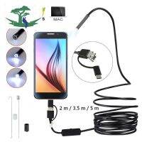 ⭐4.9 88+ชิ้น จัดส่งที่รวดเร็ว 5.5mm Endoscope Camera Hard Cable IP68 Waterproof Inspection Borescope Camera For Android PC Notebookการขายครั้งแรก   ปกรณ์เสริมกล้อง