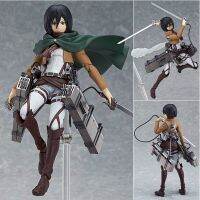 หุ่นอะนิเมะผ่าพิภพไททัน15ซม. รูป Levi Figurine PVC แบบตัวตุ๊กตาแอคชั่น Mikasa Ackerman ของขวัญรูปปั้นสำหรับเด็กผู้ชาย