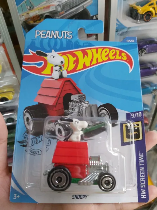HOTWHEELS DC disney rare treasure hunt snoopy malaysia snoopy hot
