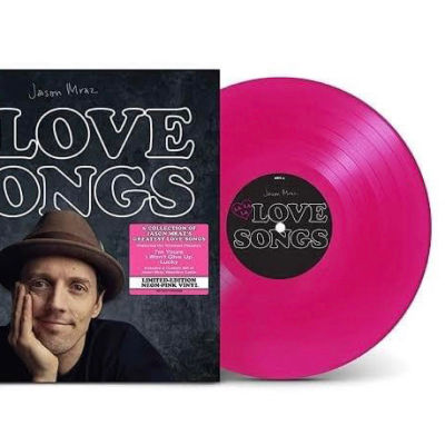 แผ่นเสียง Jason Mraz - LaLaLaLoveSongs , * Limited Edition, Pink Vinyl, LP, Compilation,EU, มือหนึ่ง ซีล