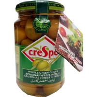 (แพ็ค 3) Crespo Whole Green Olives ในน้ำเกลือ 354 กรัม