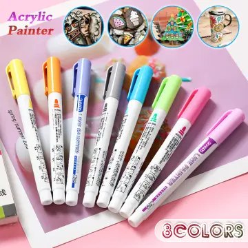  12 Colors Double Line Pen Markers Self Outline Pen,Doodle  Dazzles Shimmer Marker Set, Permanent Outline Fine Tip Metallic Markers for  Gift Card, Drawing, Painting, DIY Photo Album (Double Line Style) 