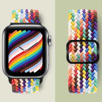 Nylon loop strap for Apple watch band 45mm 41mm 44mm 40mm 42mm 49mm Elastic Bracelet iWatch Ultra 49 mm 44 45 Series 5 6 7 SE 8