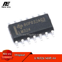 10Pcs Original LM324 SOP-14 LM324DR 324 SOP14สี่ Operational Amplifiers ใหม่เดิม