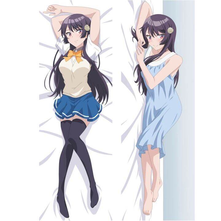 ปลอกหมอน-พิมพ์ลาย-osananajimi-ga-zettai-ni-makenai-love-comedy-kachi-shi-dakimakura-otaku-ขนาด-60x180-ซม-สําหรับกอดร่างกาย