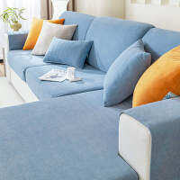 Sofa Recliner ทึบเรียบง่ายฝาครอบรูปตัว L สแปนเด็กซ์ผ้าคุลมโซฟาหัวมุม1/2/3/4ที่นั่ง