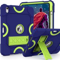 เคสสำหรับไอแพด10th รุ่น10.9นิ้ว2022,Ipad 10กรณีที่มีขาตั้งและที่ใส่ดินสอ,ฝาครอบป้องกันทนทานกันกระแทกแข็งแกร่งสำหรับ iPad 10.9 10th Gen,iPad 10.2นิ้ว2021/2020/2019