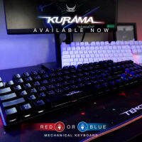 ?พร้อมส่ง?  คีย์บอร์ดเกมมิ่ง สวิทช์แท้!Kurama RGB Mechanical Keyboard(Red Switch &amp;Blue Switch)รุ่นคุรามะ คีย์บอร์ด