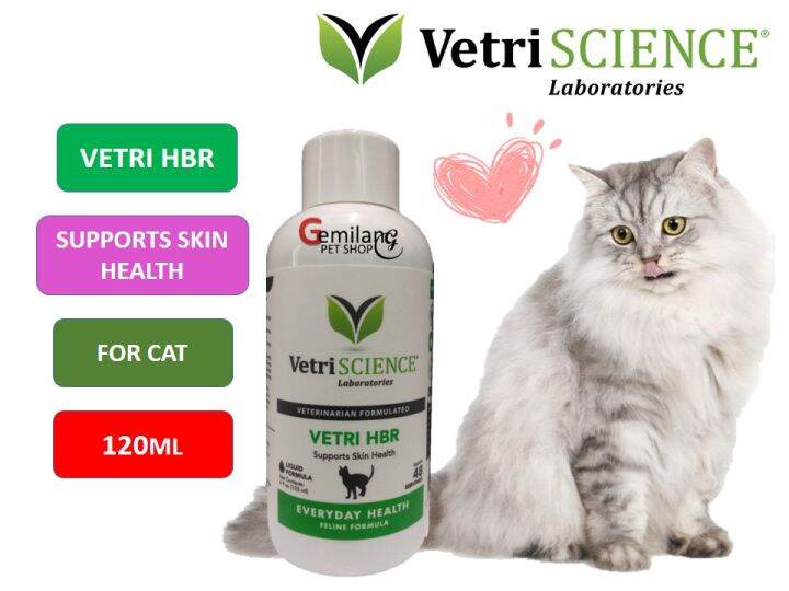 Supplement for Cat Skin Vetri HBR Suplemen untuk Kulit dan Bulu