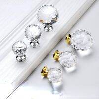 ♨¤☬ 20mm/30mm/40mm Round Diamond Crystal Glass Knobs Cupboard Pulls Colorful Drawer Knobs Cabinet Handles Furniture Handle