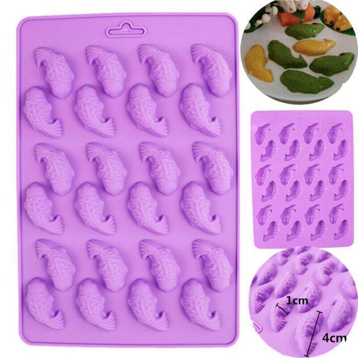 gl-แม่พิมพ์-ซิลิโคน-ปลาคาร์ฟ-ตัวเล็ก-24-ช่อง-คละสี-small-carp-silicone-mold