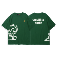 เสื้อยืด “ Dinosaur have 2fun ” Oversize T-shirt [S228]