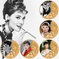 【CC】❡卍┅  Collection Coin Hepburn Commemorative Metal Medal