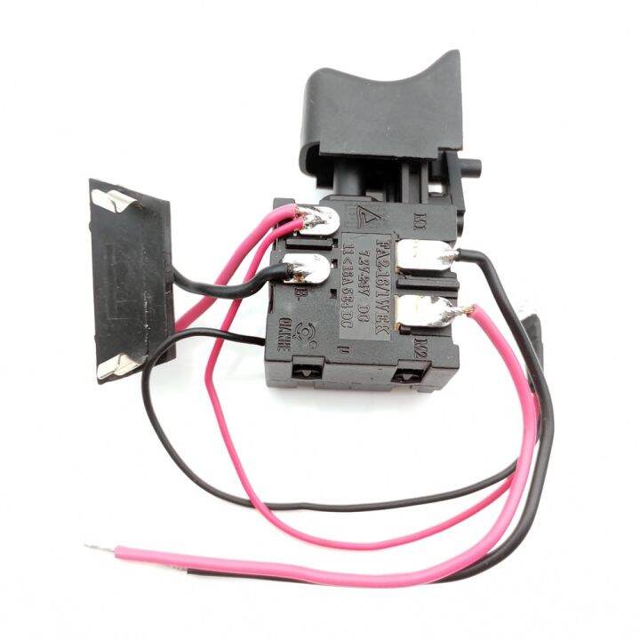 [DSDW] 7.2 24V Electric Drill Speed Controller Switch Lithium Battery