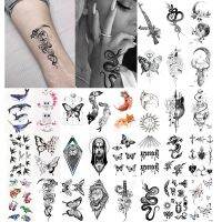 【hot】™✢  Temporary Sticker Dark Scorpion Yin Yang Flash Tatoo Man Child Fake Tatto Woman