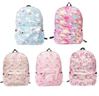 Kawaii Cinnamoroll Sanrio Plush Bag My Melody Anime New Korean Backpackbag Lightweight Water-Repellent Cloth Backpack Student