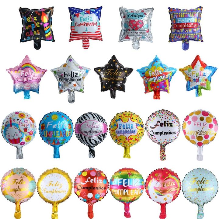 10ชิ้น-ล็อต10นิ้ว-feliz-cumpleanos-สเปนบอลลูนกลมลมรูปร่างลูกโลกปาร์ตี้วันเกิด-balon-ulang-tahun