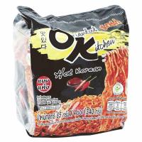 มาม่า ออเรียนทัล บะหมี่กึ่งสำเร็จรูป สูตรฮอตโคเรียน 85 กรัม แพ็ค 4/Mama Oriental Instant Noodles Hot Korean Formula 85 grams, pack 4