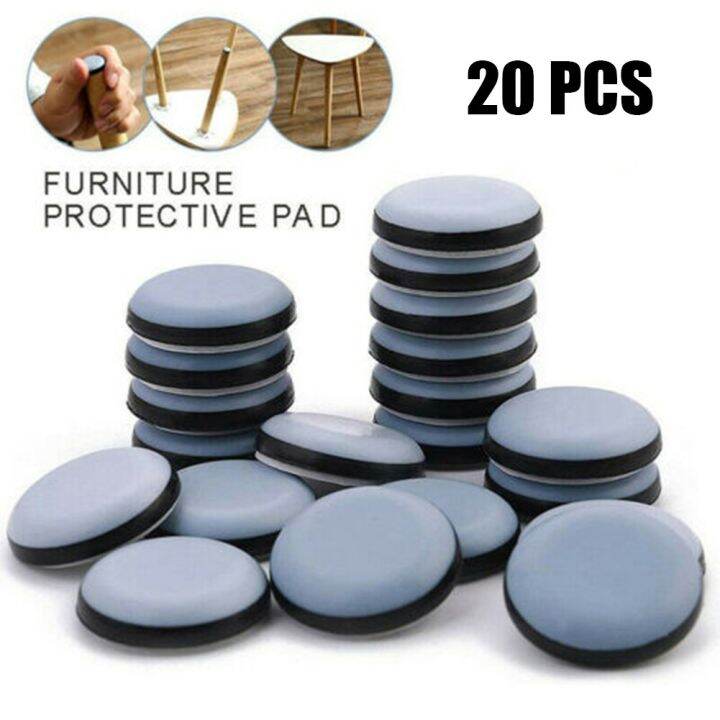 【LALA】 20 Pcs Heavy Duty Furniture Sliders Feet Glider Floor Protection