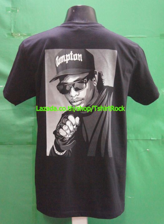 เสื้อวง-eazy-e-n-w-a-อีซี่-อี-ไซส์ยุโรป-เสื้อยืดวงดนตรีร็อค-เสื้อร็อค-eze1813-มีปลายทาง