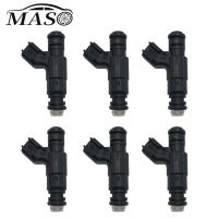 6Pcs หัวฉีดน้ำมันเชื้อเพลิงหัวฉีด0280155863,0822-11153สำหรับ JAGUAR S-TYPE X200 1998-2008สำหรับ LINCOLN LS 1998