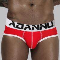 （ใหม่） A Annusexy ผู้ชายกางเกงผ้าฝ้ายชุดชั้นในระบายอากาศชาย PantiesUnderpants Cueca Tanga SexyJockstrap