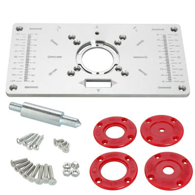 Machine Tools Woodworking Accessories Milling Top Mounting Aluminum Router Insert Plate
