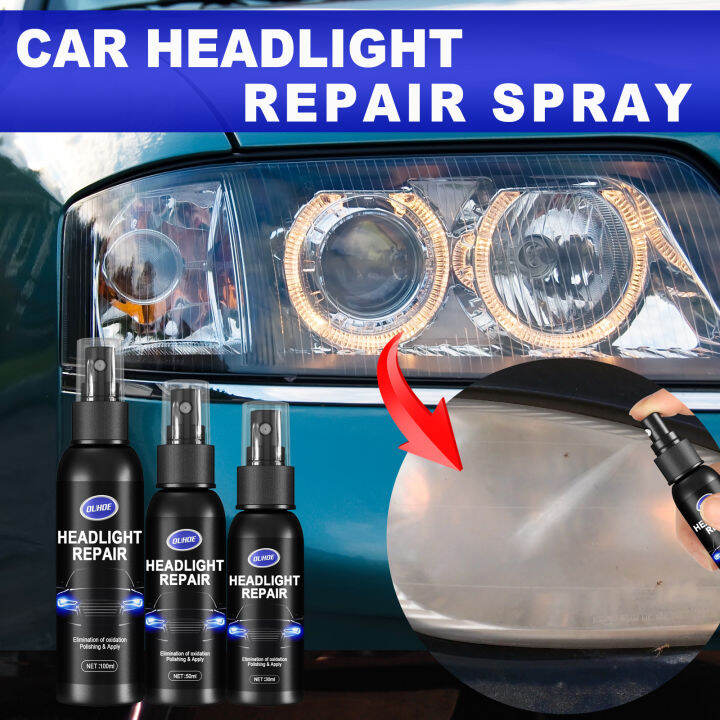 30/50/100ml Headlight Lens Restoration System Car Headlight Maintenance
