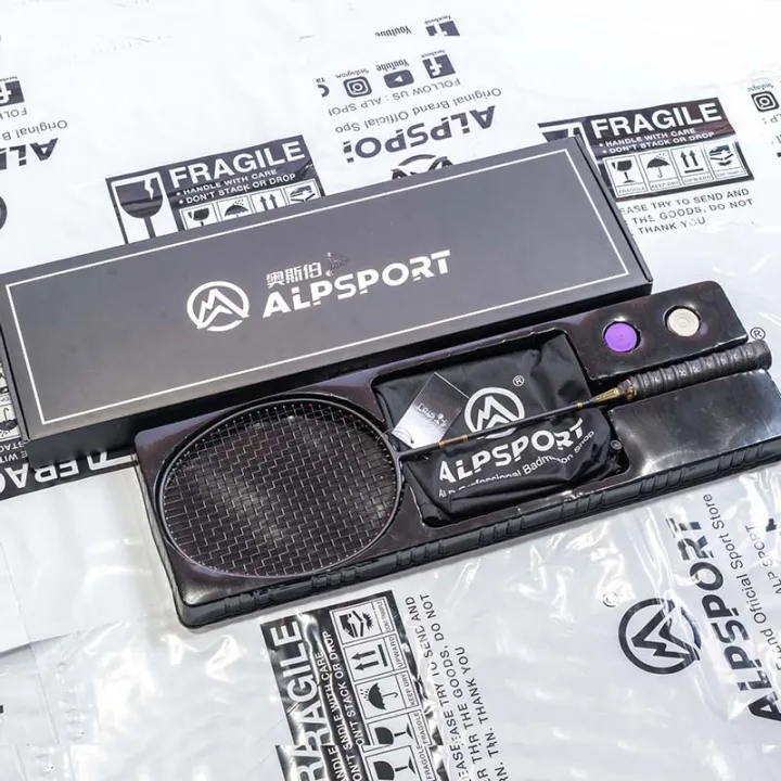 ALP ZJ3.0 100% Full Carbon Fiber Ultralight 4U 60g Badminton Rackets ...
