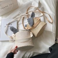 กระเป๋าสานแฟชั่นสตรีน่ารัก lady bags