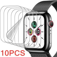 1/5/10PCS Full Screen Protector Film for Apple Watch 7 38mm 40mm 41mm 44mm 45mm Tempered Film for iwatch 6 5 4 3 2 1 Not Glass Nails  Screws Fasteners