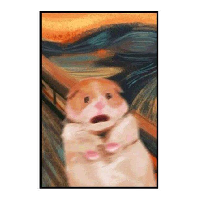 famous-canvas-paintings-munch-skrik-funny-cat-animal-posters-prints-wall-art-pictures-for-living-room-wall-decoration-cuadros