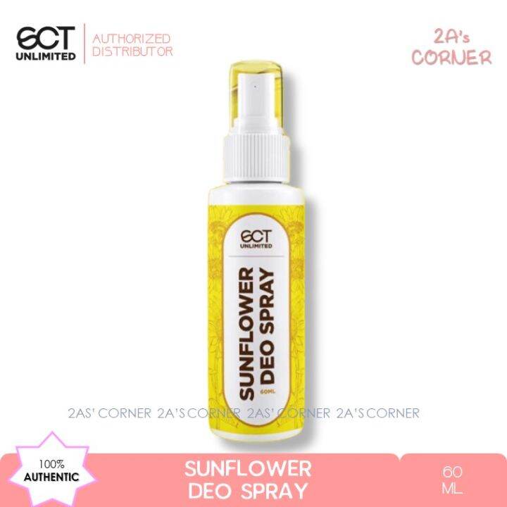 SCT Sunflower Deo Spray 60ml UA Whitening Spray Dark Underarms