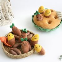 Funny Ins Dog Toy Pull Sweet Potato Sweet Potato Set Pet Toy Squeaky Pet Hidden Food Toy Interactive Dog Toy Dog Chew Toys Toys