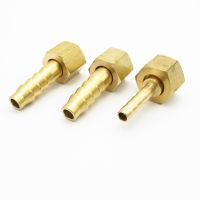 【CW】 6mm 8mm 10mm Hose Barb x M10 M12 M14 M16 Metric Female Thread Brass Pipe Fitting Coupler Connector Adapter