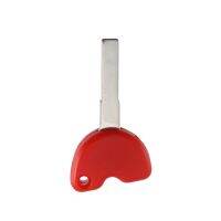 ✧ New Blank Motorcycle Uncut Key Red Length 38mm for Piaggio Replacement Accessory Motorbike Spare Part with High Quality