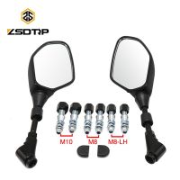 ZSDTRP M8 M10 Rearview Mirrors For YAMAHA MT01 MT03 MT-07 MT-09/Tracer FJ09 MT10 Tracer 900 Motorcycle Rearview Mirrors